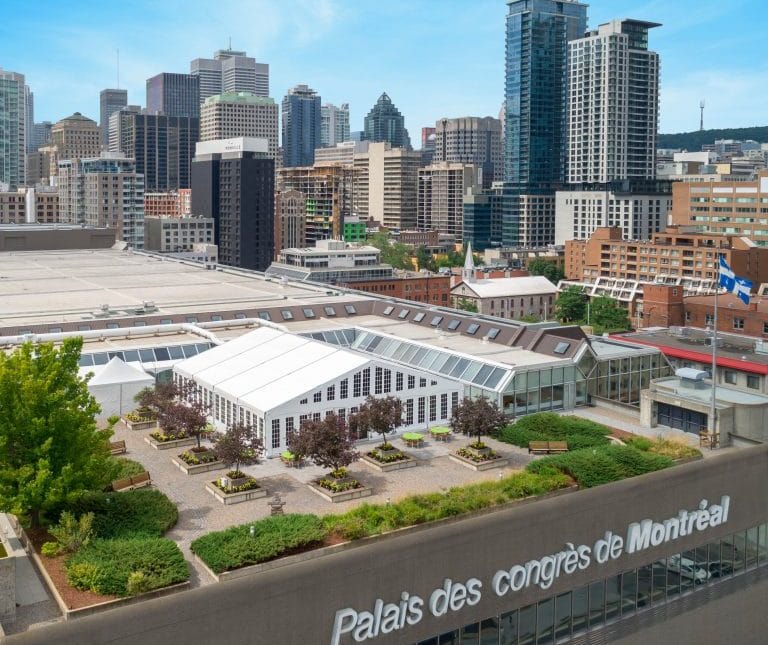 Toit Palais des congrès Montréal