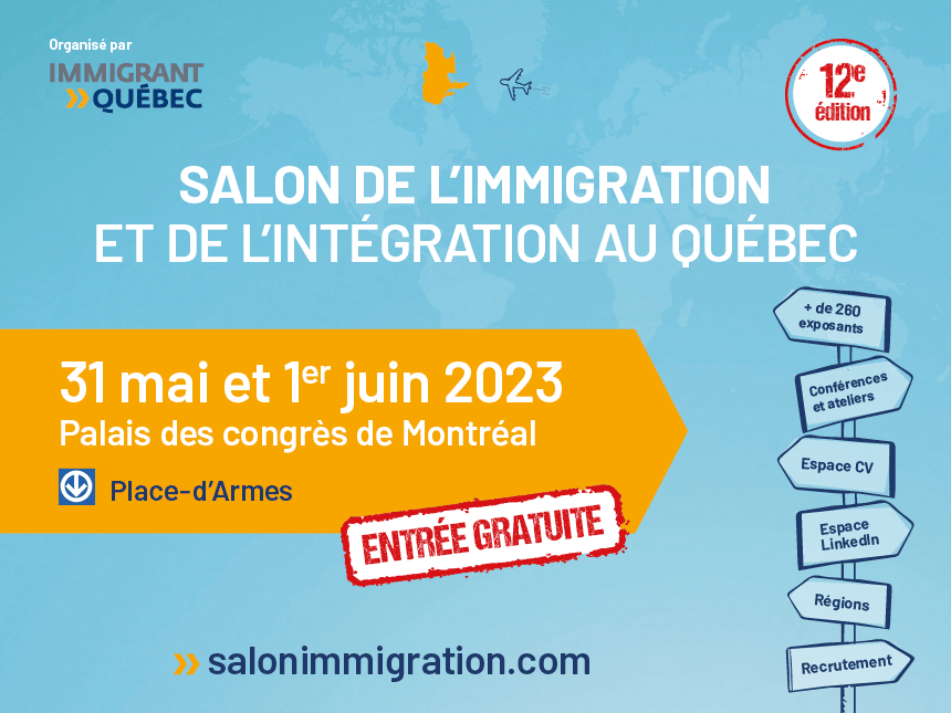 Salon de l'immigration et de l'intégration au Québec 2023