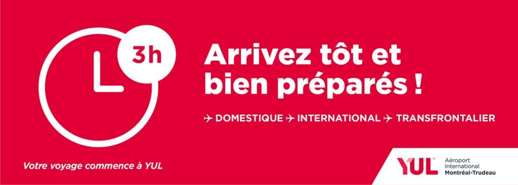 Aéroport de Montréal publicité