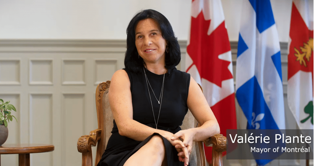 Mayor on Montréal Valérie Plante