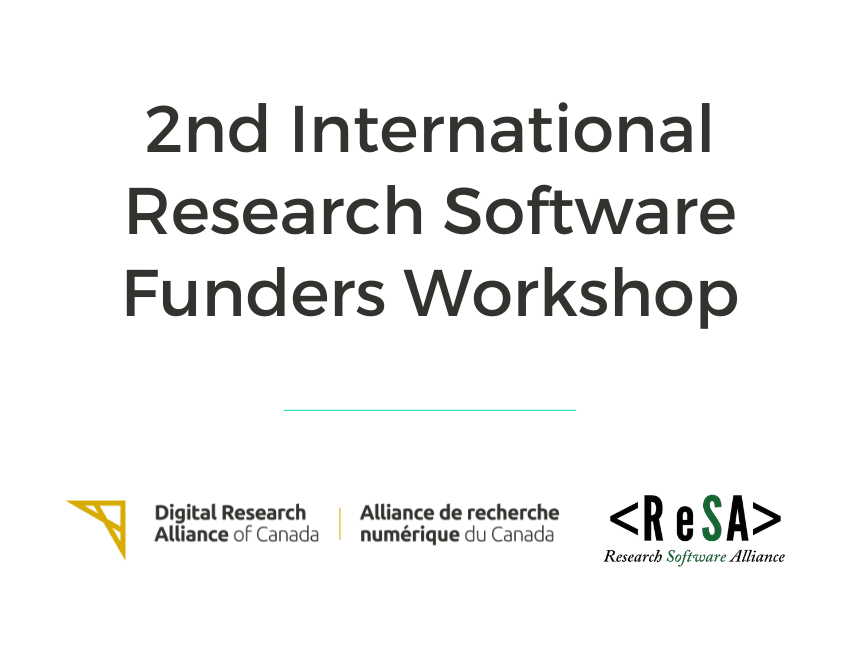2nd International Research Software Funders Workshop