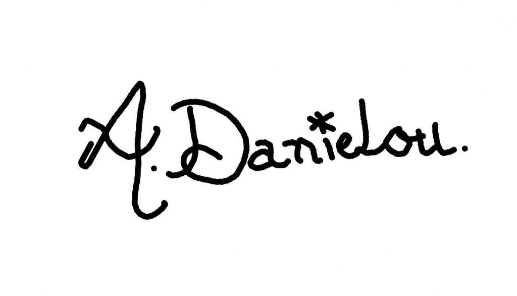 Signature Aurore Danielou