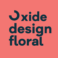 Logo Oxide design floral