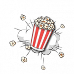 Icône de popcorn