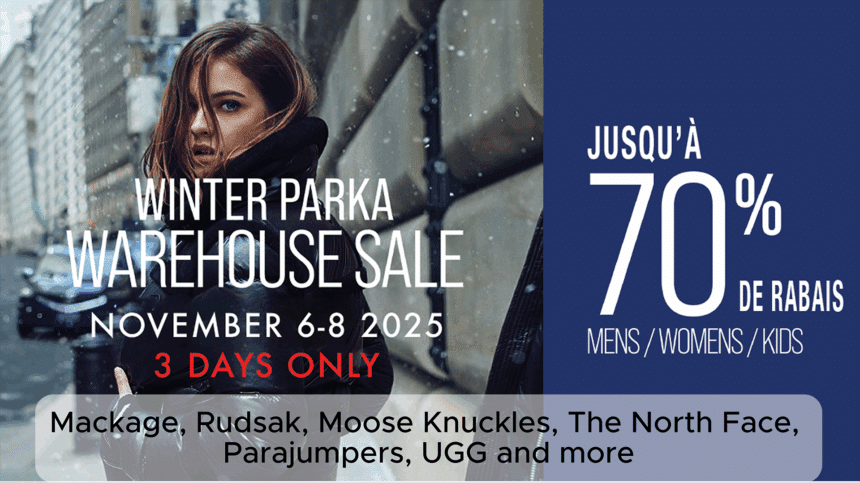 Winter Parka Sale