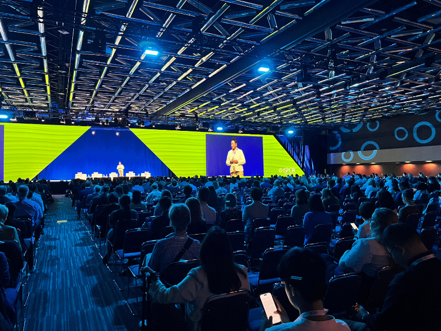 Plenary session during the ISPOR event