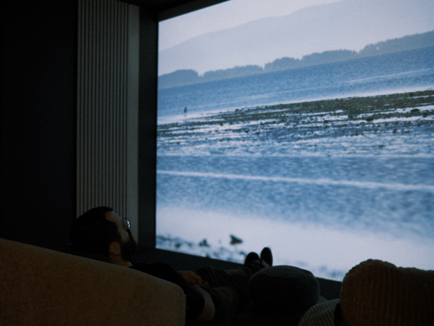 Espace Accalmie, une salle de détente immersive qui offre une projection d’ambiances