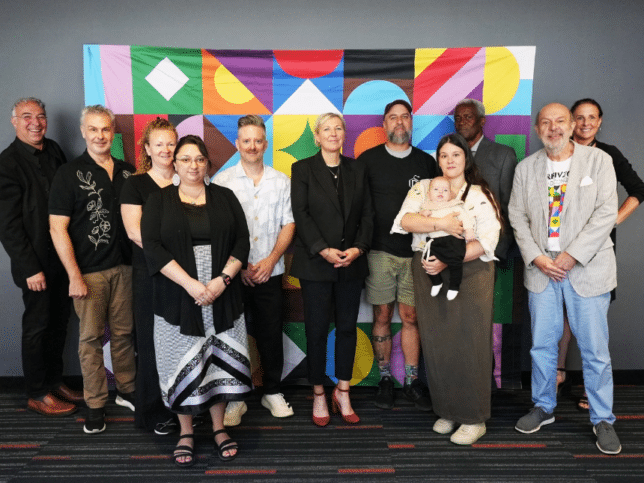 Photo de groupe suite au congrès STI HIV au Palais des congrès de Montréal