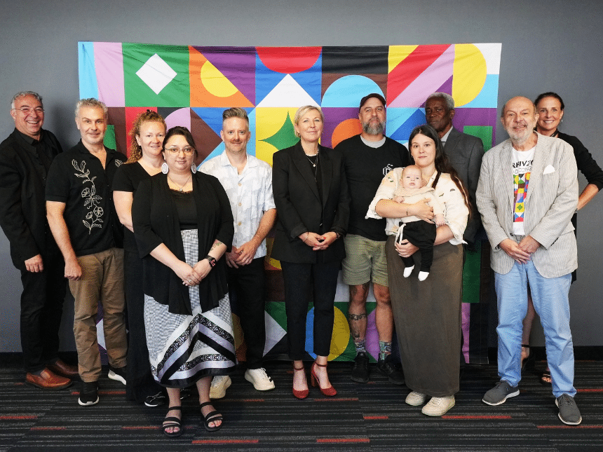Photo de groupe suite au congrès STI HIV au Palais des congrès de Montréal