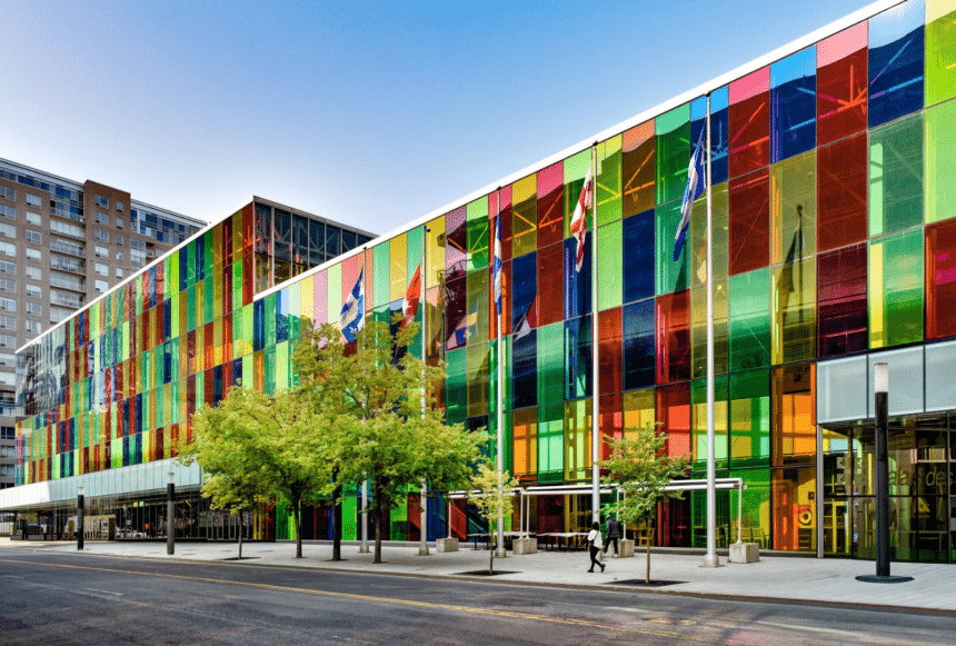 Verrière du Palais des congrès de Montréal