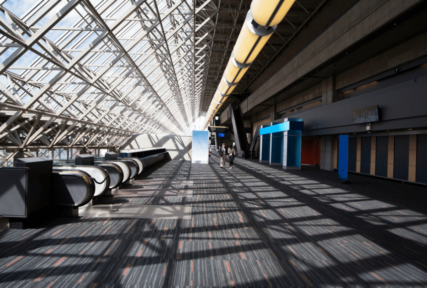Corridor du Palais des congrès de Montréal